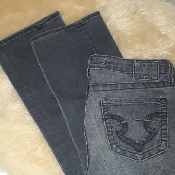 Big Star Kayla Straight Mid Rise Fit Women's Jeans - Picture 4 of 8